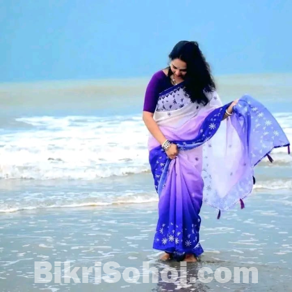 Chanderi silk sharee